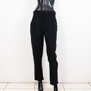 P&Co. Women's Service Fatigue Pants in Black Size 14UK fits 28waist